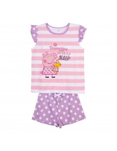 Pijama Corto Algodón Peppa...