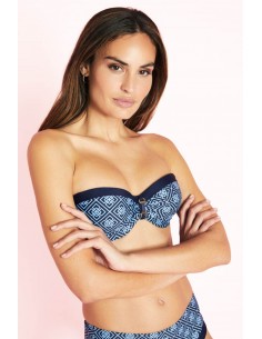 Bikini Bandeau Bali Con Aro...