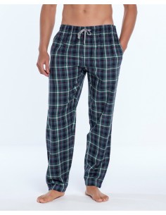 Pantalón Largo Cuadros...
