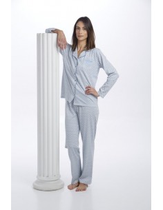 Pijama Largo Abierto...