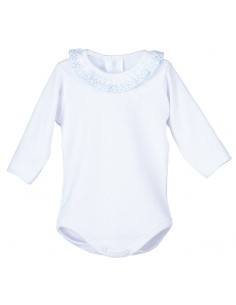Body Manga Larga Algodón...