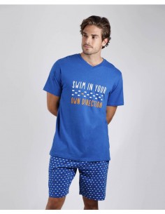 Pijama Corto Algodón Admas...