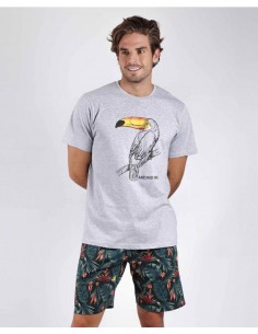 Pijama Corto Algodón...
