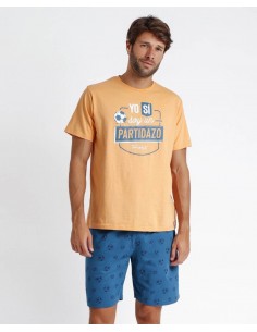 Pijama Corto Algodón...