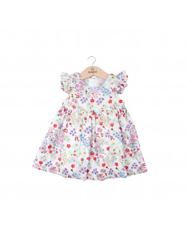 Vestido Volantes Florecitas Babybol...
