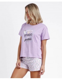 Pijama Corto Algodón... 2