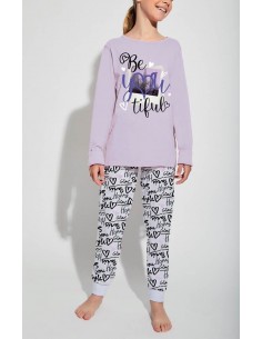 Pijama Largo Algodón...