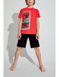 Pijama Corto Algodón...