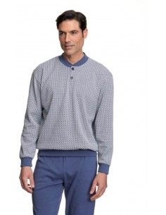 Pijama Largo Algodón Asman...