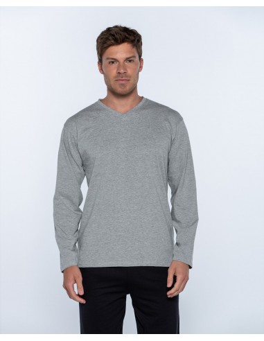 Camiseta Manga Larga Punto Blanco...