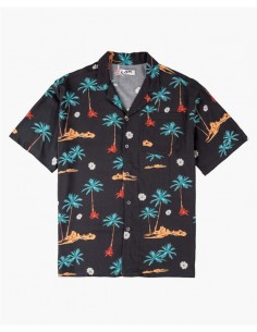 Camisa Manga Corta Palmeras...