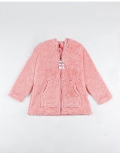 Bata Corta Rosa Orejitas...