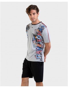 Pijama Corto Algodón...