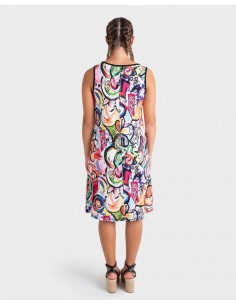 Vestido Tirantes Estampado... 2