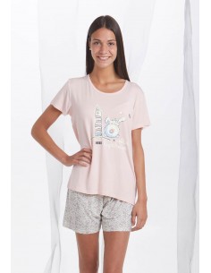 Pijama Corto Viscosa...