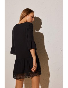 Vestido Negro Ysabel Mora... 2