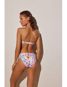 Bikini Bandeau Floral Con... 2