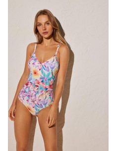 Bañador Moldeador Tropical...