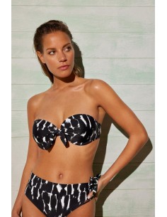 Bikini Bandeau Con Aro Con...