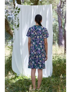 Vestido Manga Corta Floral... 2