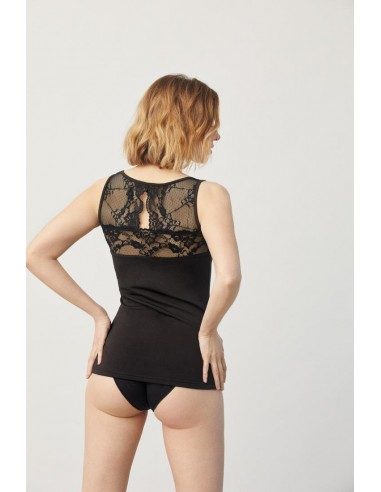 Camiseta Térmica Tirantes Encaje Ysabel Mora 70006