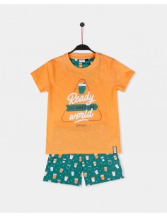 Pijama Corto Algodón...