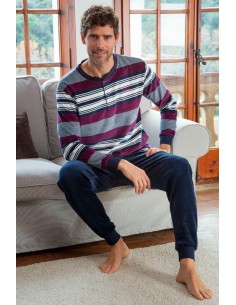 Pijama Largo Tundosado...