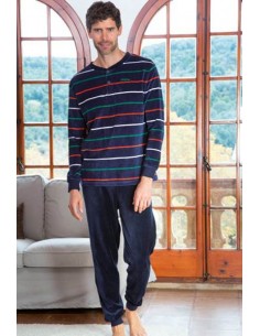 Pijama Largo Tundosado...