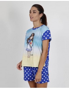 Pijama Corto Algodón... 2