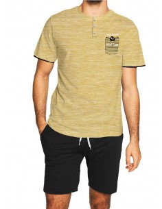 Pijama Corto Algodón...