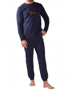 Pijama Largo Algodón...