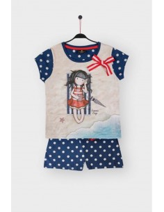 Pijama Corto Algodón...