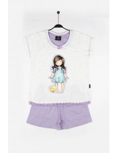 Pijama Corto Algodón...