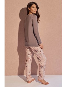 Pijama Largo Viscosa Floral... 2