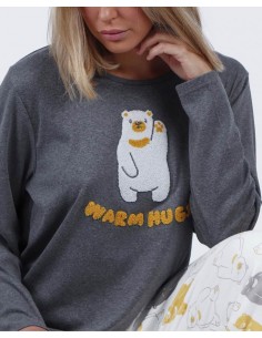 Pijama Largo Algodón Warm... 2