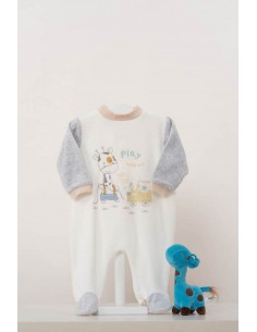 Pijama Largo Tundosado...