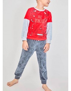 Pijama Largo Tundosado...