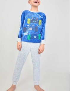 Pijama Largo Tundosado...