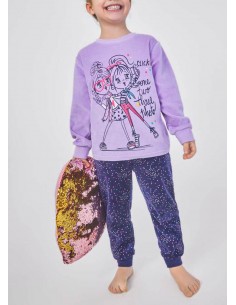 Pijama Largo Tundosado...