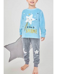 Pijama Largo Tundosado...