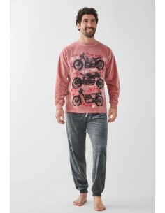 Pijama Largo Tundosado...