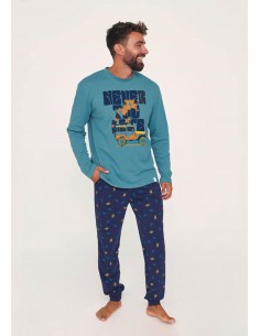 Pijama Largo Algodón...