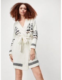 Bata Corta Estampado...