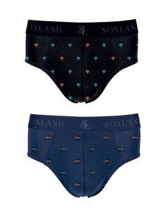 Pack 2 Calzoncillos Slip...