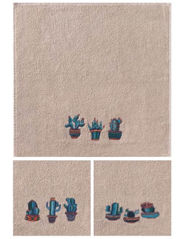 Pack 3 Paños Cocina Bordado Caimán...