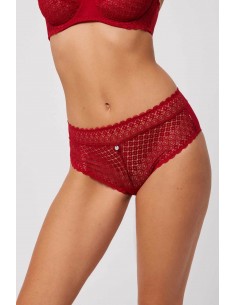 Braga Roja Encaje Ysabel...