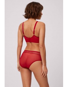 Braga Roja Encaje Ysabel... 2