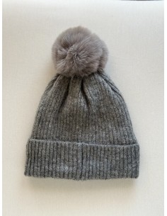 Gorro Punto Pompón Girasol... 2