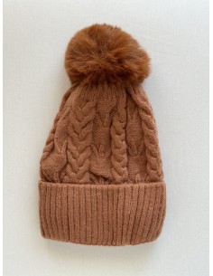 Gorro Punto Ochos Pompón... 2