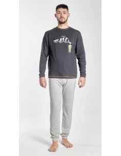 Pijama Largo Algodón...